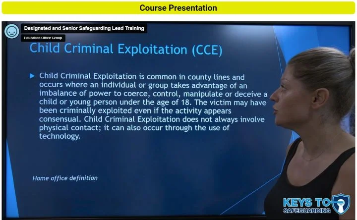 Designated and Senior Safeguarding Lead Training screenshot
